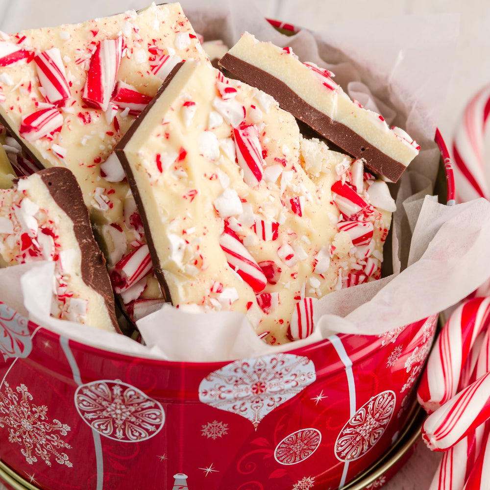 peppermint bark candle