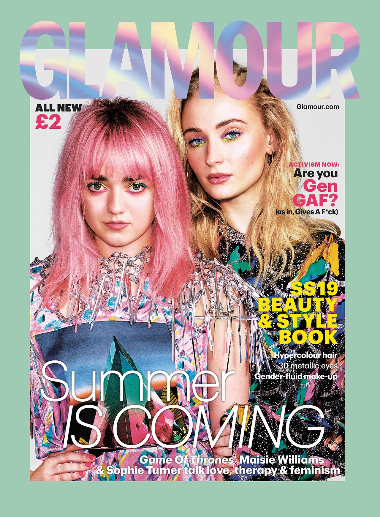 Glamour UK Summer Cover