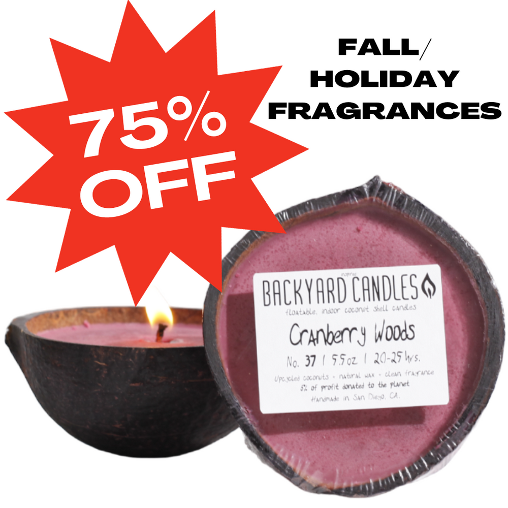 
                  
                    CLOSEOUT Coconut Half Shell Candle
                  
                