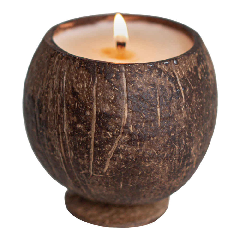 
                  
                    cotton wick coconut cup candle
                  
                