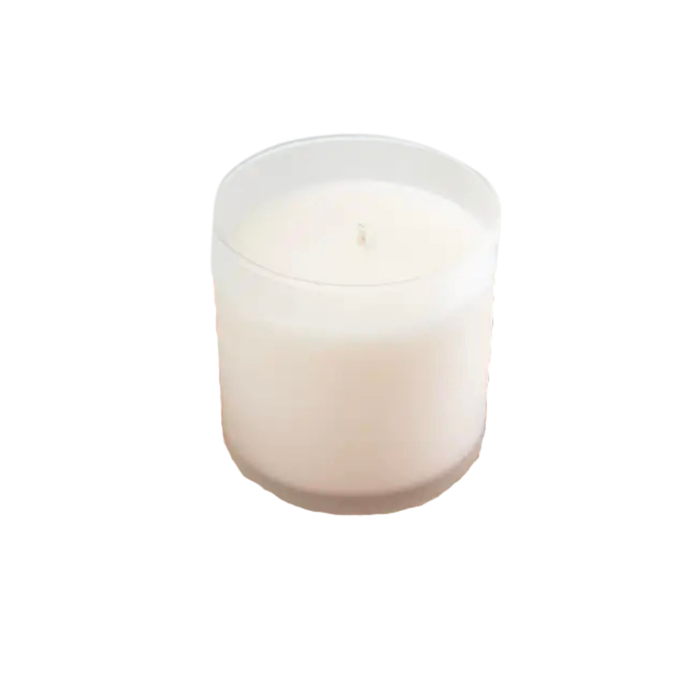 8oz Frosted Glass Candle