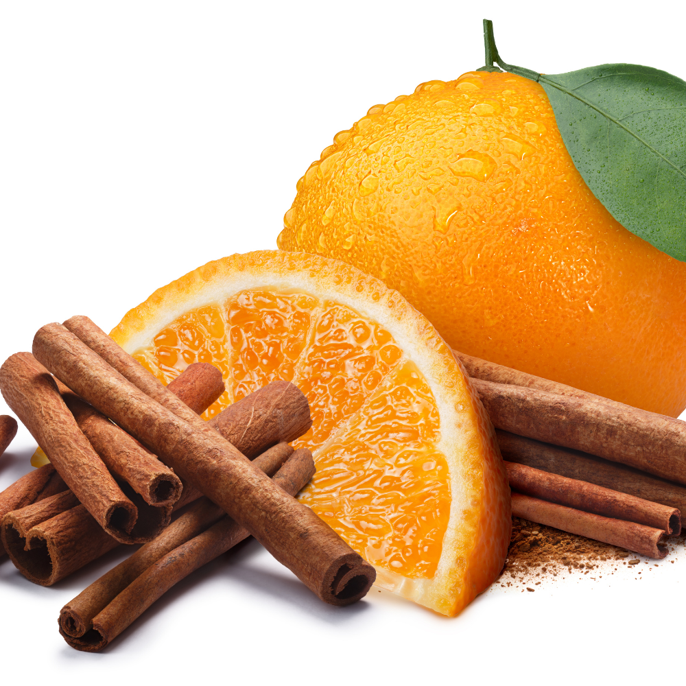 Cinnamon, Orange & Basil