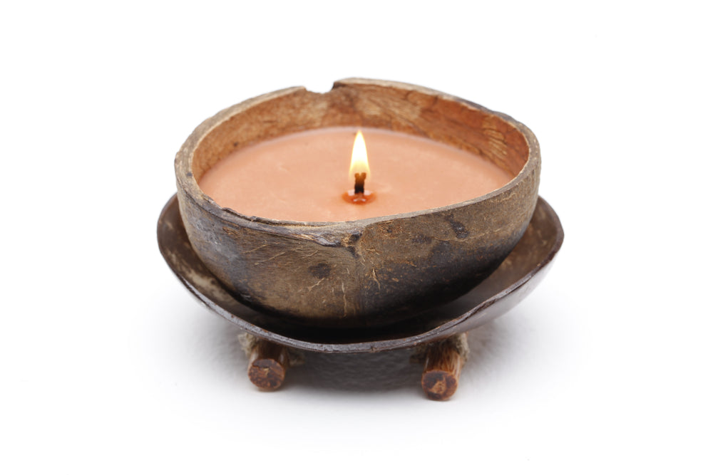 6oz Coconut Bowl Candle w/ TRAY