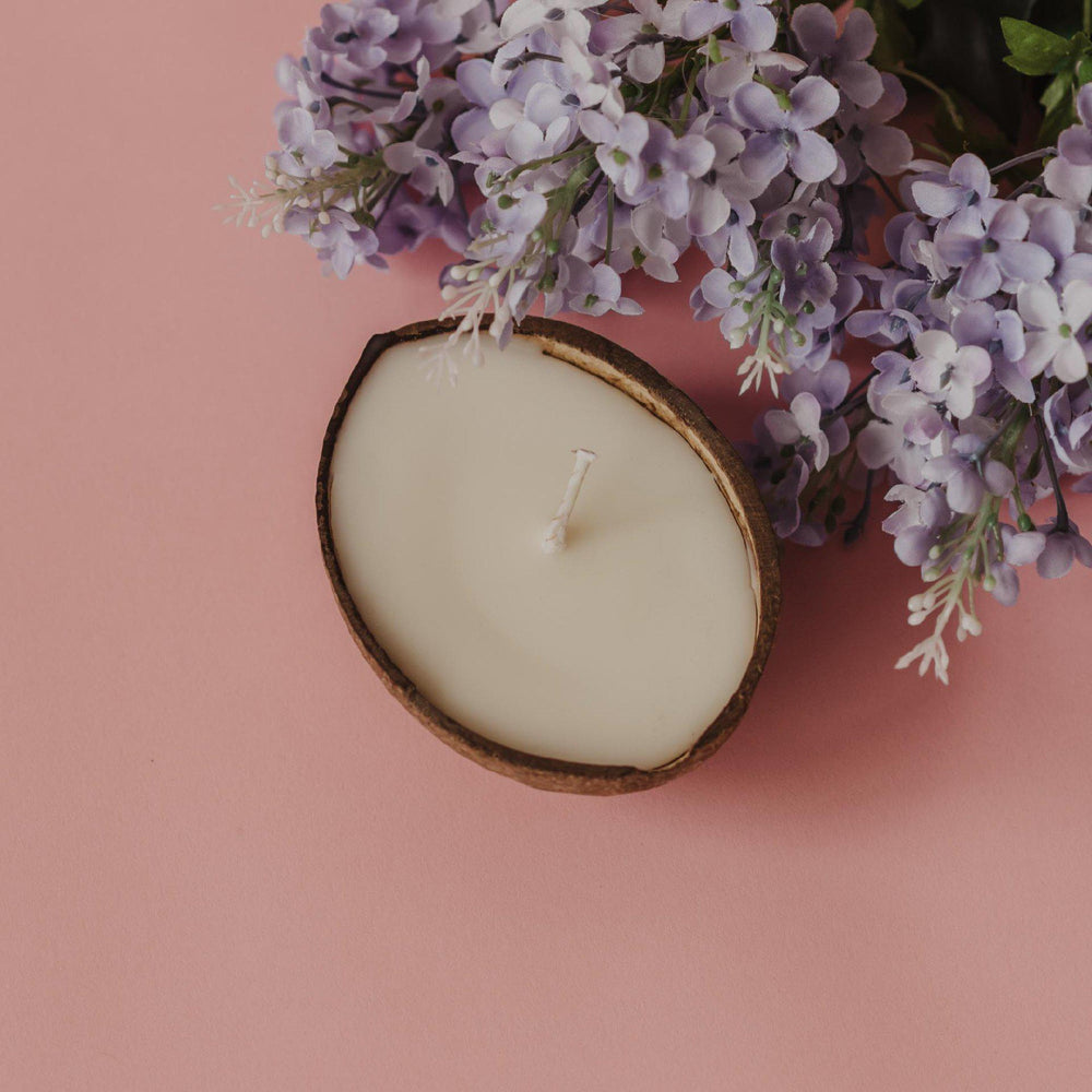 lilac scented candle