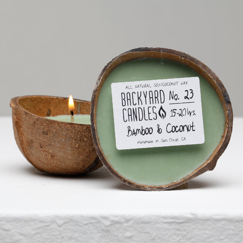 
                      
                        bamboo and coconut candle
                      
                    