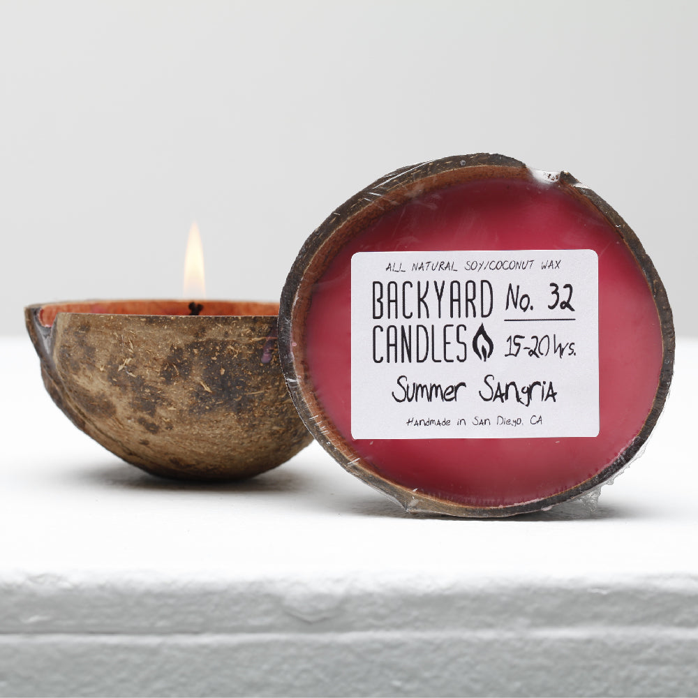 
                      
                        summer sangria coconut shell candle
                      
                    