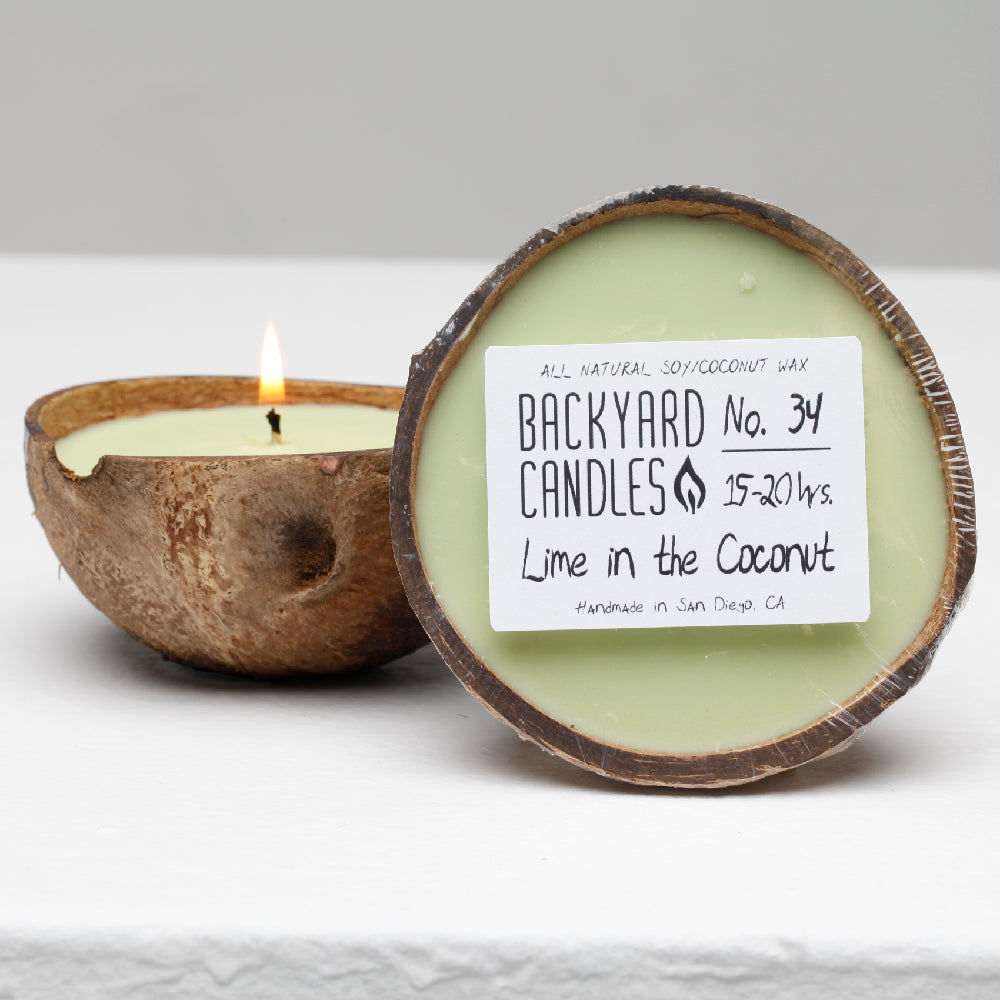 
                      
                        lime in the coconut shell candle
                      
                    