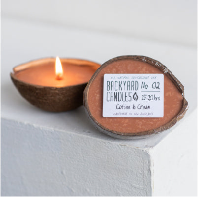 
                      
                        Medium Coconut Shell Candle
                      
                    