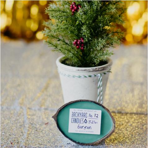 christmas tree candle scent