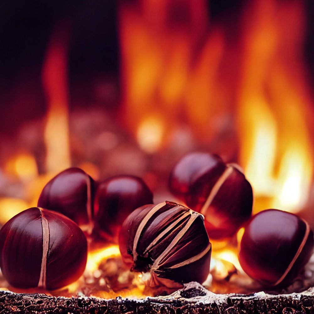 roasting chestnuts candle
