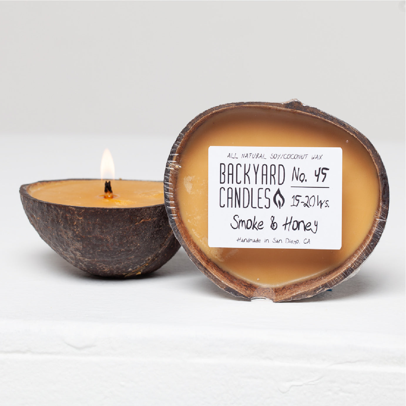 
                  
                    smoke and honey coconut candle
                  
                