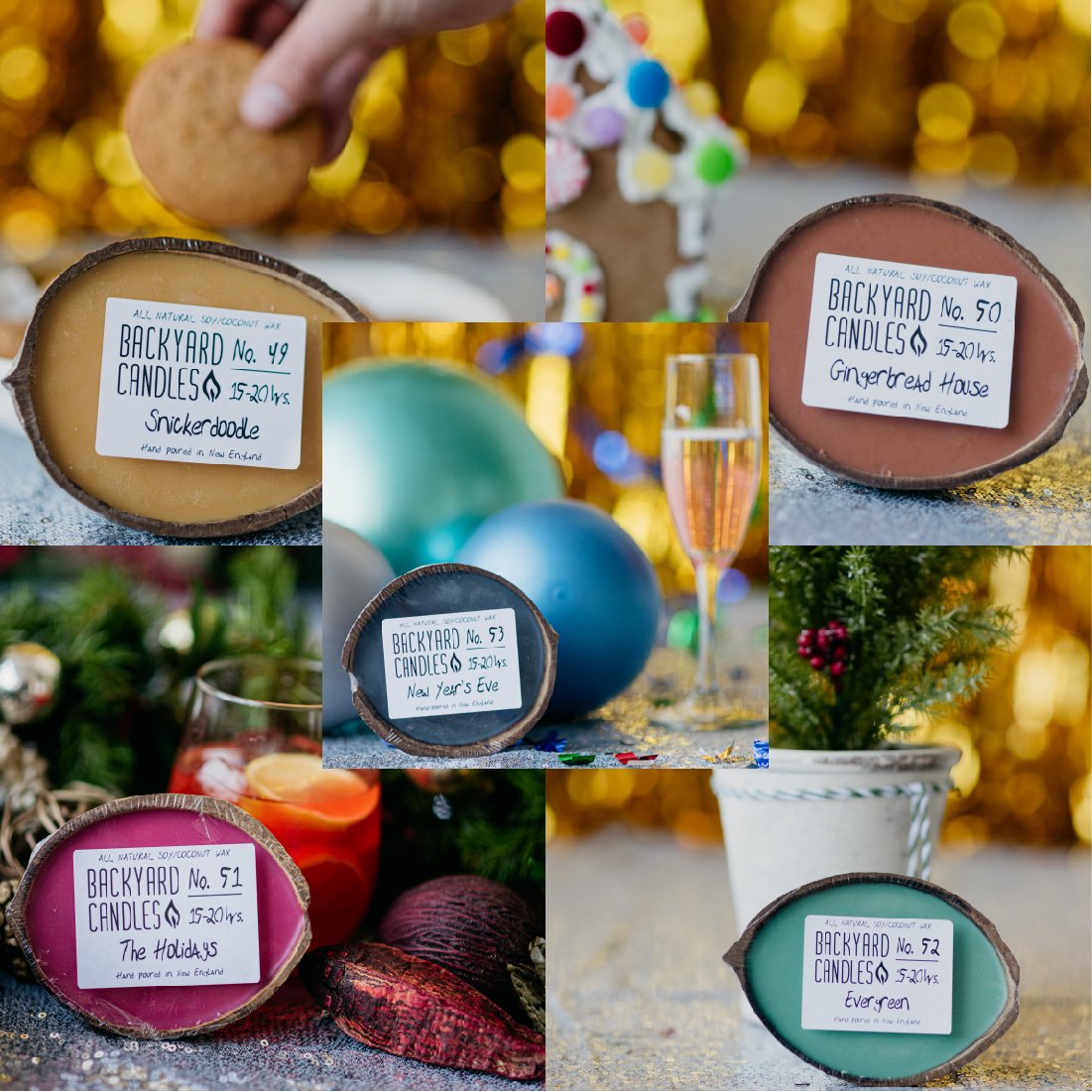 December candle gift set